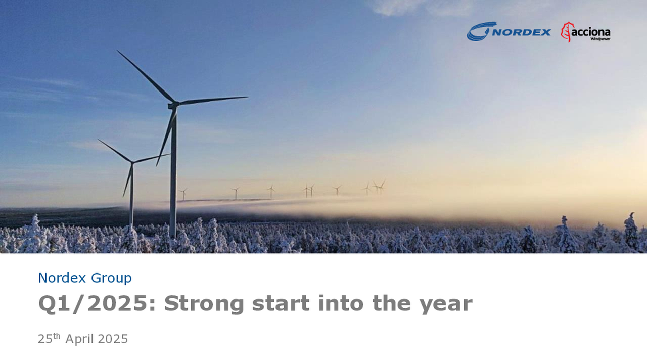 Q1 2025 Analyst Presentation