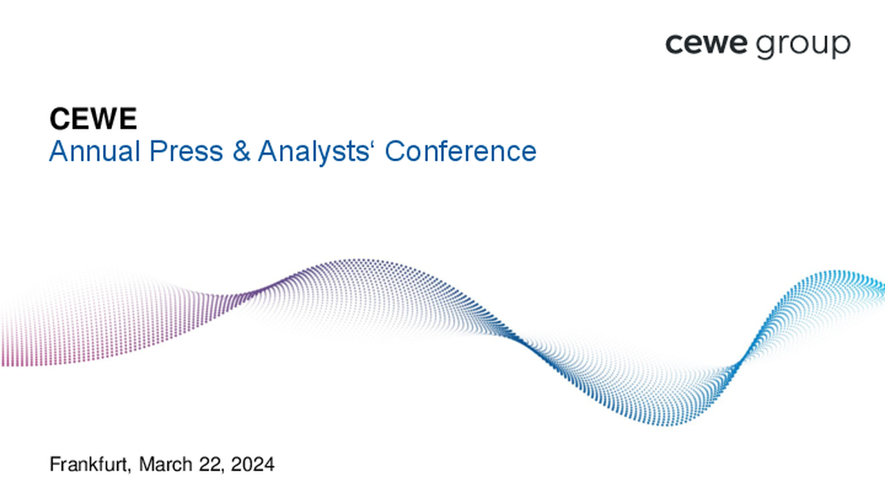 Bilanzpresse- und Analystenkonferenz 2024