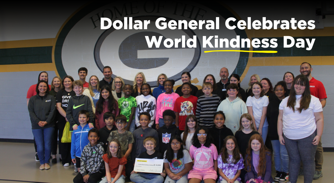 Dollar General Celebrates World Kindness Day