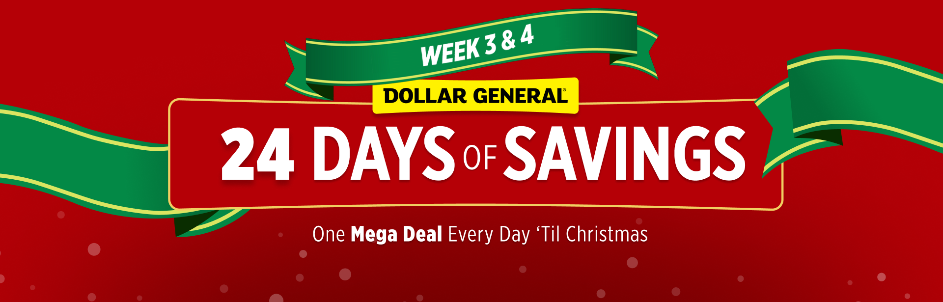 Holiday Deals for December 15-24