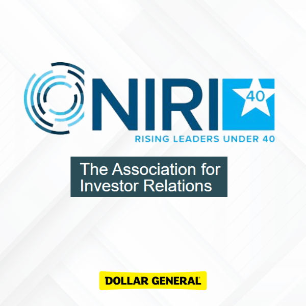 NIRI Names Kevin Walker to 2024 Class of Rising Leaders Under 40
