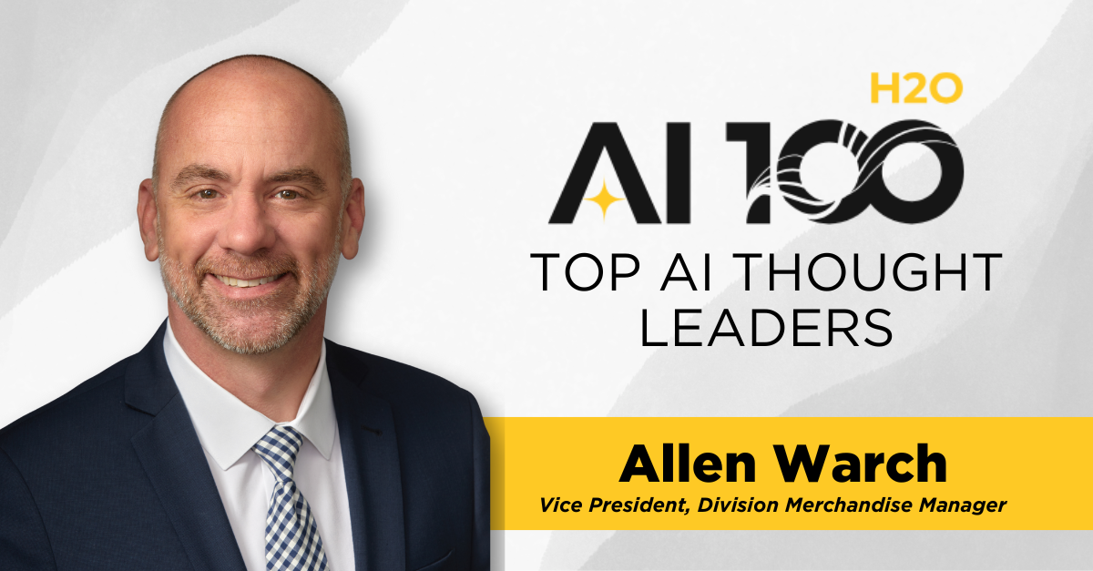 Allen Warch named to H2O.AI Leaders List