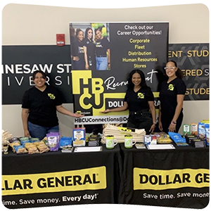 Dollar General's HR Team Recruiting at a HBCU