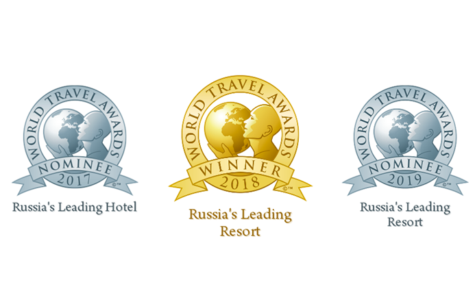 Top 5 Nominees of “Russia’s Leading Resort 2019”