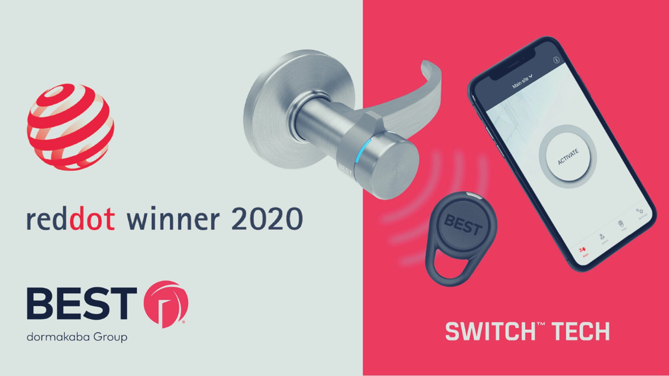 Switch™ Tech wins Red Dot for outstanding design quality