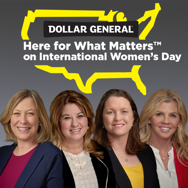 Here for What Matters During Women’s History Month – DG Finance Team Spotlight