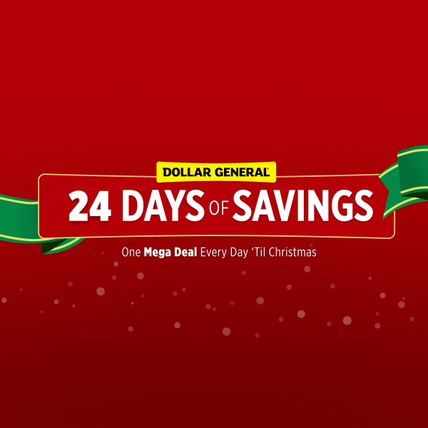 Dollar General Announces 24 Days of Savings